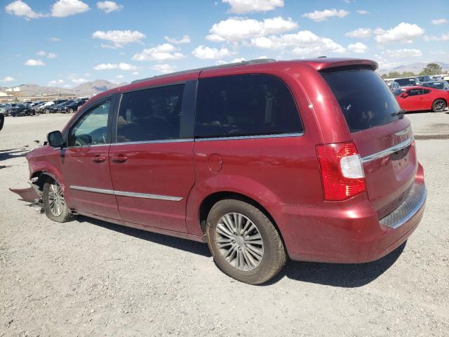 2C4RC1CG2DR571028 - 2013 CHRYSLER TOWN & COU TOURING L RED photo 2