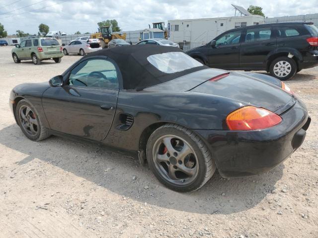 WP0CA298X2U624074 - 2002 PORSCHE BOXSTER BLACK photo 2