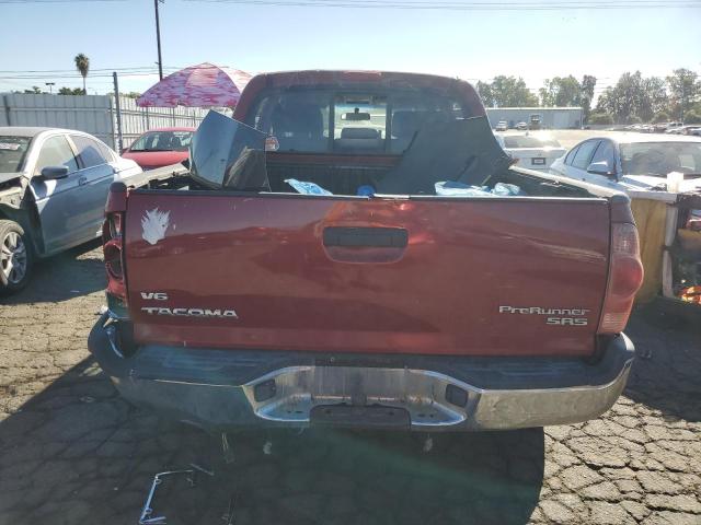 3TMJU62N18M062391 - 2008 TOYOTA TACOMA DOUBLE CAB PRERUNNER RED photo 6