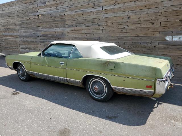 2U615127625 - 1972 FORD LTD GREEN photo 2