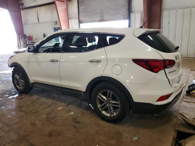 5NMZTDLB0JH107232 - 2018 HYUNDAI SANTA FE S WHITE photo 2