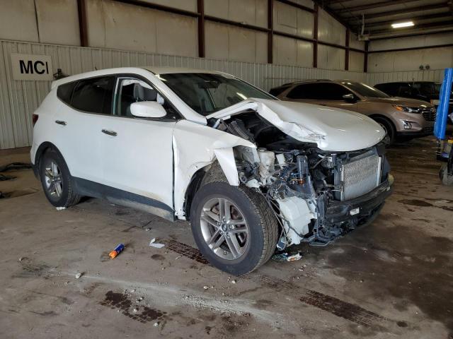 5NMZTDLB0JH107232 - 2018 HYUNDAI SANTA FE S WHITE photo 4