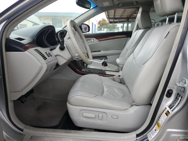 4T1BK3DB2BU371457 - 2011 TOYOTA AVALON BASE SILVER photo 7