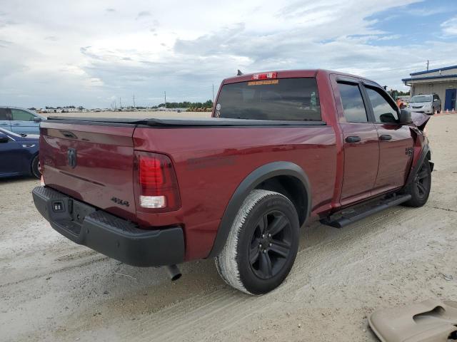 1C6RR6GG1MS578418 - 2021 RAM 1500 CLASS SLT BURGUNDY photo 3