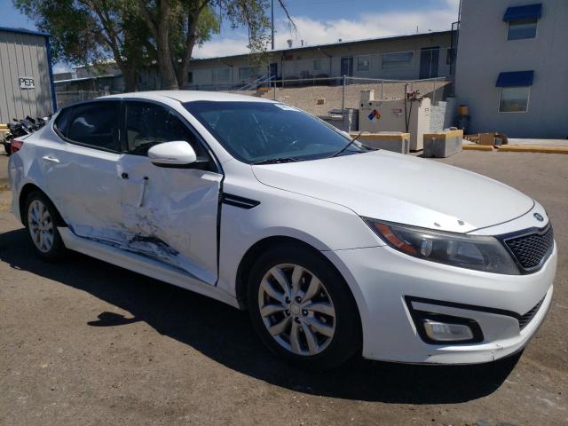 5XXGN4A78FG399363 - 2015 KIA OPTIMA EX WHITE photo 4