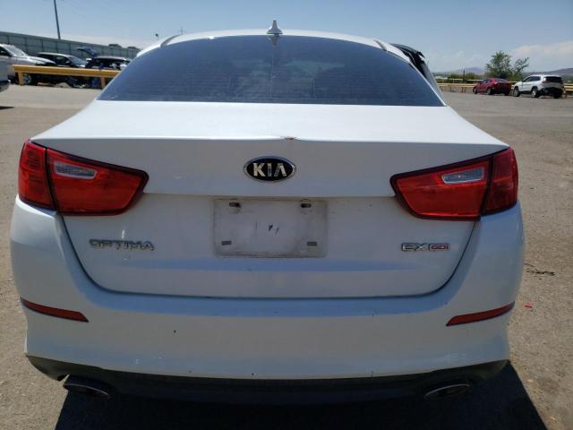 5XXGN4A78FG399363 - 2015 KIA OPTIMA EX WHITE photo 6