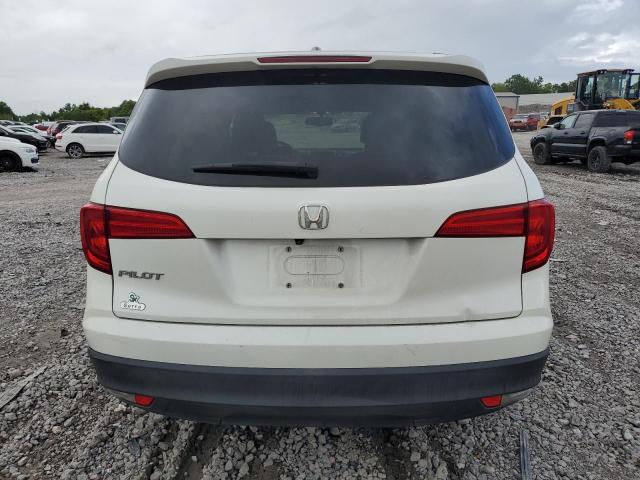 5FNYF5H76HB044257 - 2017 HONDA PILOT EXLN WHITE photo 6