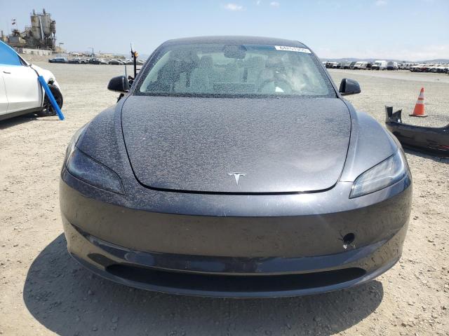 5YJ3E1EB0SF917801 - 2025 TESLA MODEL 3 GRAY photo 5
