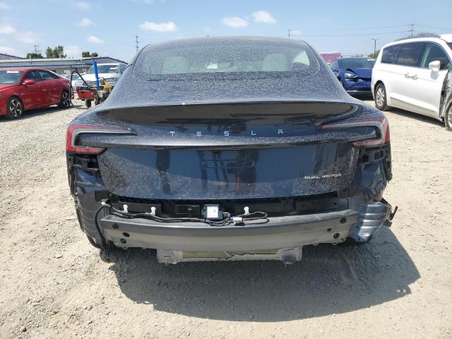 5YJ3E1EB0SF917801 - 2025 TESLA MODEL 3 GRAY photo 6