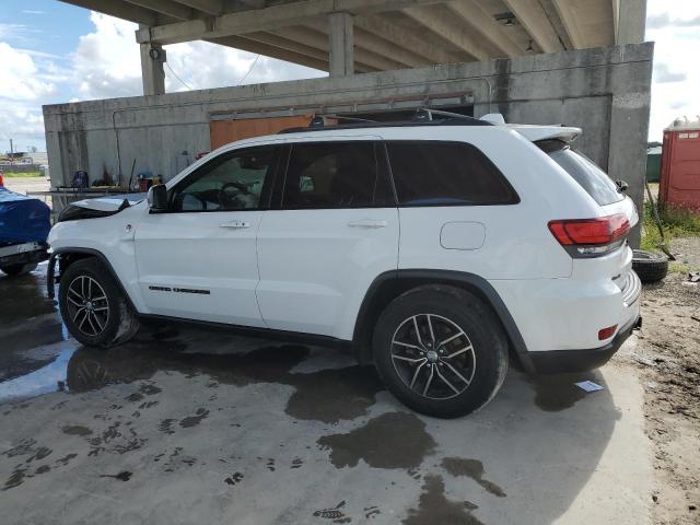 1C4RJFLTXHC730764 - 2017 JEEP GRAND CHER TRAILHAWK WHITE photo 2