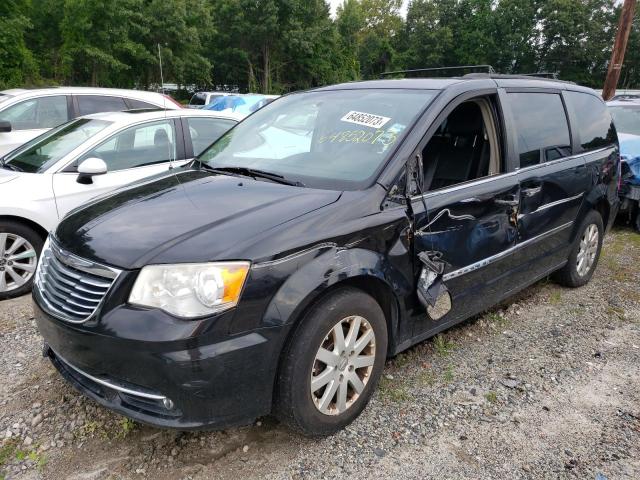 2C4RC1BG2ER181551 - 2014 CHRYSLER TOWN & COU TOURING 黑色 照片 1