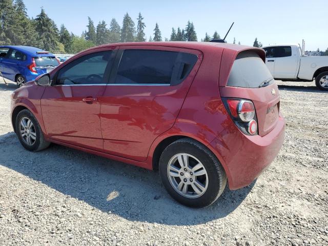 1G1JD6SG4G4183999 - 2016 CHEVROLET SONIC LT RED photo 2