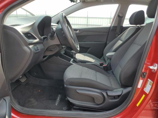 3KPC34A69NE179748 - 2022 HYUNDAI ACCENT LIMITED RED photo 7