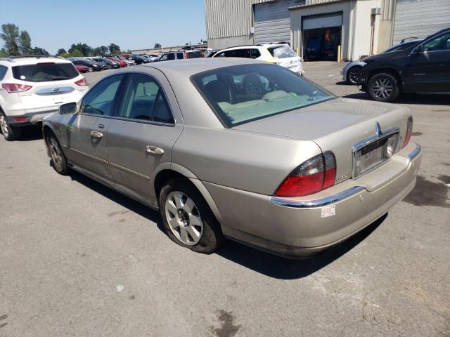 1LNHM86SX4Y638354 - 2004 LINCOLN LS GOLD photo 2