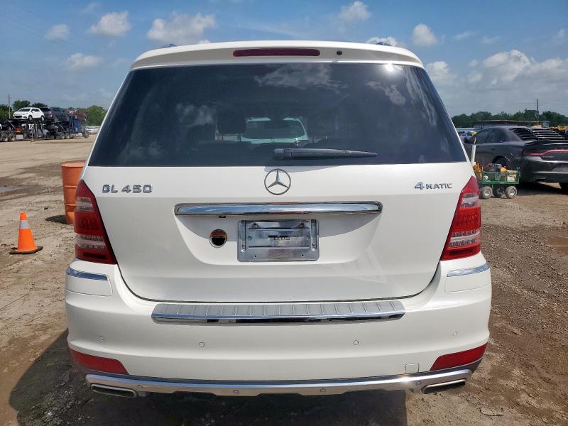 4JGBF7BE5BA645888 - 2011 MERCEDES-BENZ GL 450 4MATIC WHITE photo 6