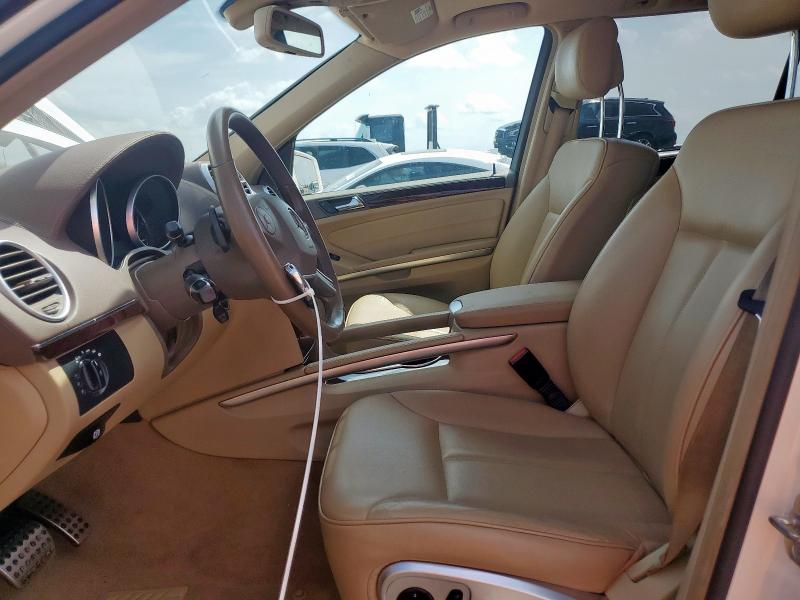 4JGBF7BE5BA645888 - 2011 MERCEDES-BENZ GL 450 4MATIC WHITE photo 7