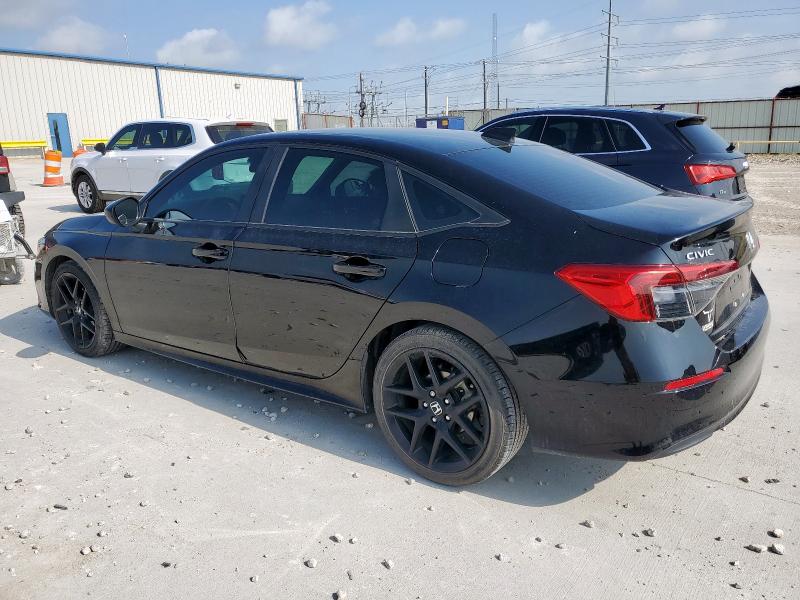 2HGFE2F52NH610299 - 2022 HONDA CIVIC SPORT BLACK photo 2