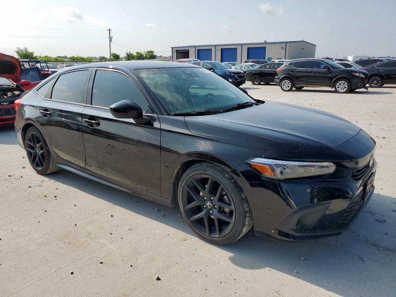 2HGFE2F52NH610299 - 2022 HONDA CIVIC SPORT BLACK photo 4