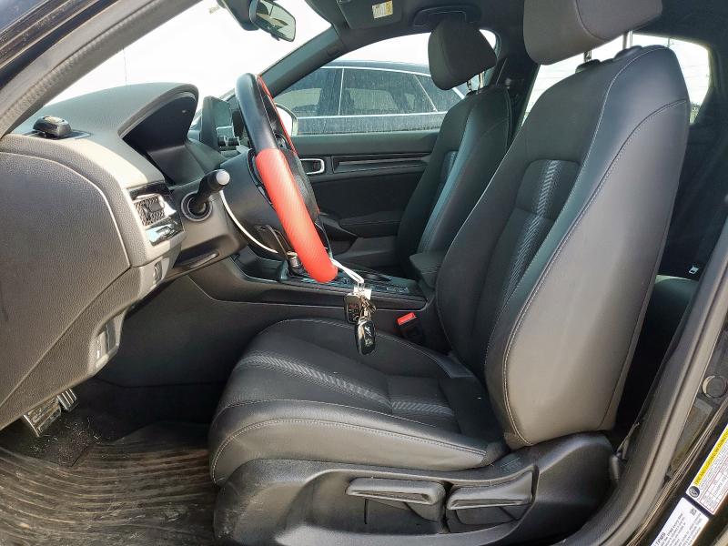 2HGFE2F52NH610299 - 2022 HONDA CIVIC SPORT BLACK photo 7