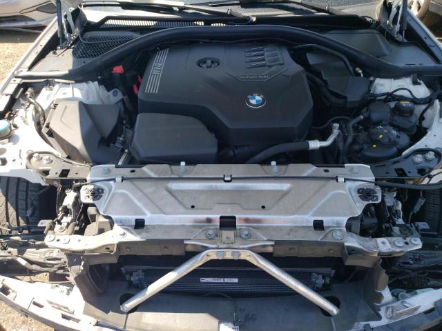 3MW5R1J00L8B13874 - 2020 BMW 330I WHITE photo 11