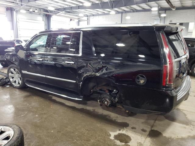 1GYS4HKJ1KR135952 - 2019 CADILLAC ESCALADE ESV LUXURY BLACK photo 2