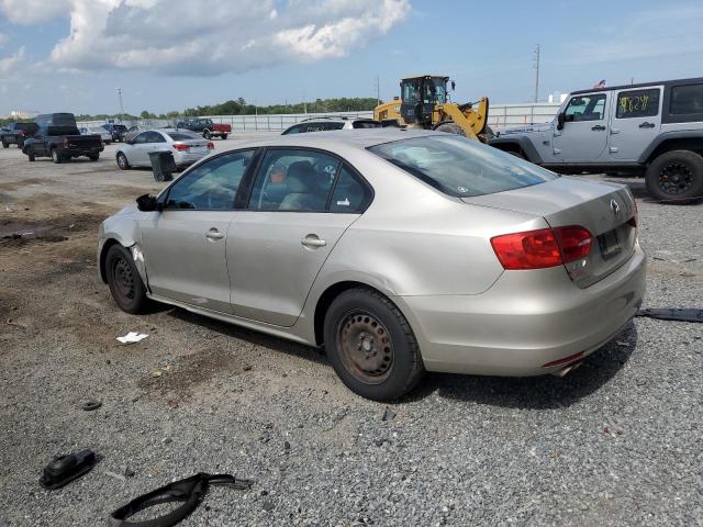 3VW2K7AJ0EM223482 - 2014 VOLKSWAGEN JETTA BASE 金色 照片 2