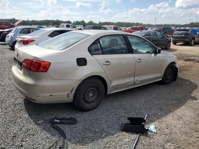 3VW2K7AJ0EM223482 - 2014 VOLKSWAGEN JETTA BASE 金色 照片 3