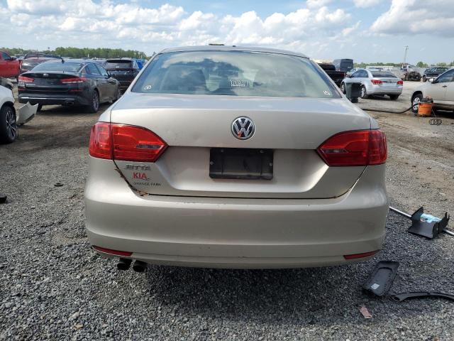 3VW2K7AJ0EM223482 - 2014 VOLKSWAGEN JETTA BASE 金色 照片 6