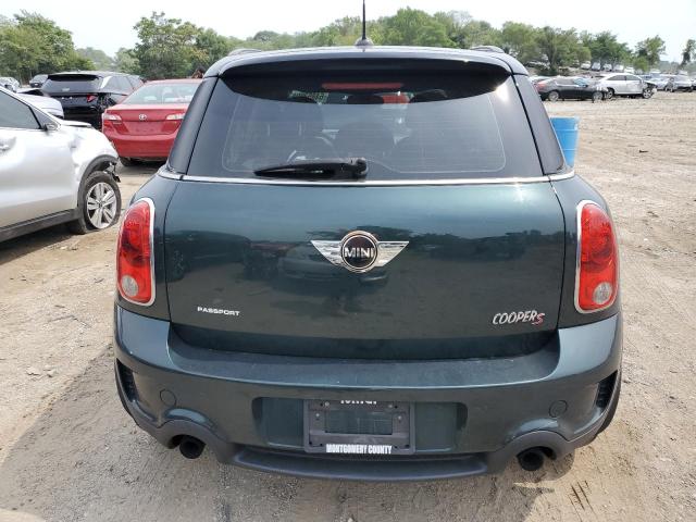 WMWZC5C57CWL61274 - 2012 MINI COOPER S COUNTRYMAN GREEN photo 6