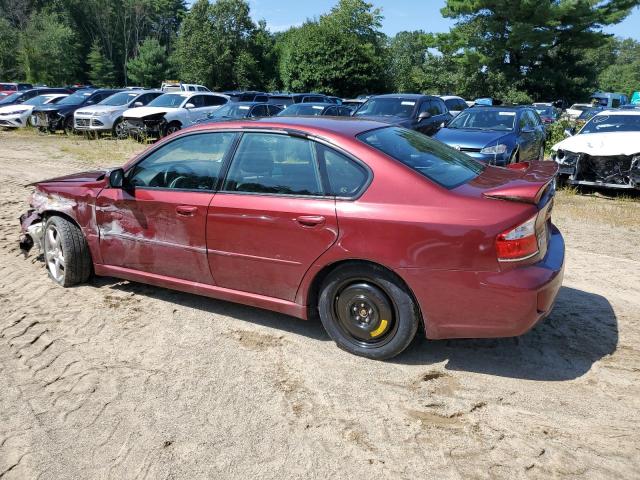 4S3BL626997221122 - 2009 SUBARU LEGACY 2.5I LIMITED MAROON photo 2