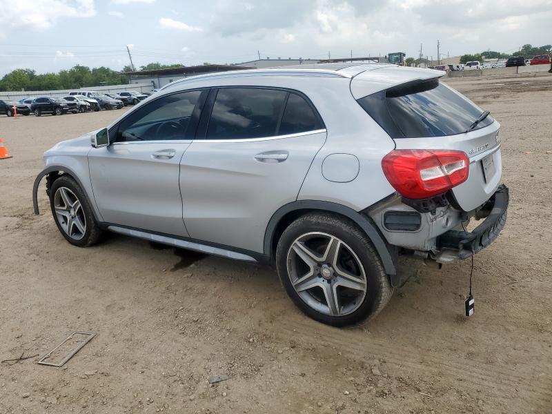 WDCTG4EB1GJ204654 - 2016 MERCEDES-BENZ GLA 250 SILVER photo 2