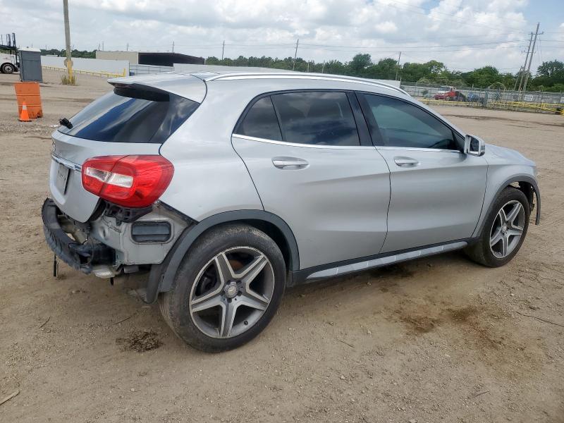 WDCTG4EB1GJ204654 - 2016 MERCEDES-BENZ GLA 250 SILVER photo 3