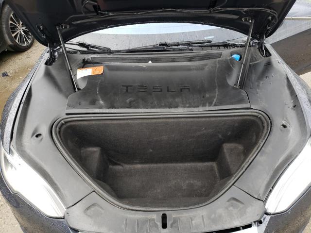 5YJSA1E41JF284412 - 2018 TESLA MODEL S Մոխրագույն լուսանկար 11