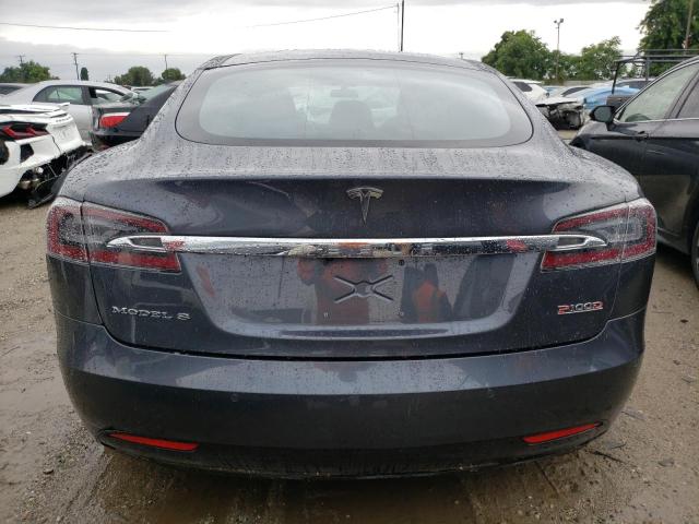 5YJSA1E41JF284412 - 2018 TESLA MODEL S Մոխրագույն լուսանկար 6