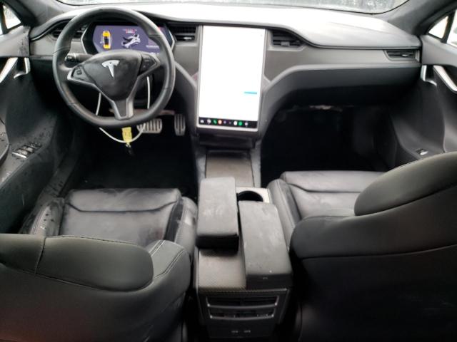 5YJSA1E41JF284412 - 2018 TESLA MODEL S Մոխրագույն լուսանկար 8