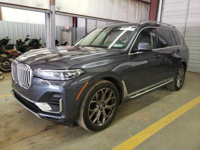 5UXCW2C07M9F72950 - 2021 BMW X7 XDRIVE40I GRAY photo 1