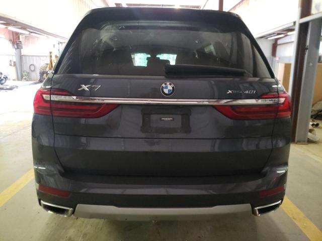 5UXCW2C07M9F72950 - 2021 BMW X7 XDRIVE40I GRAY photo 6