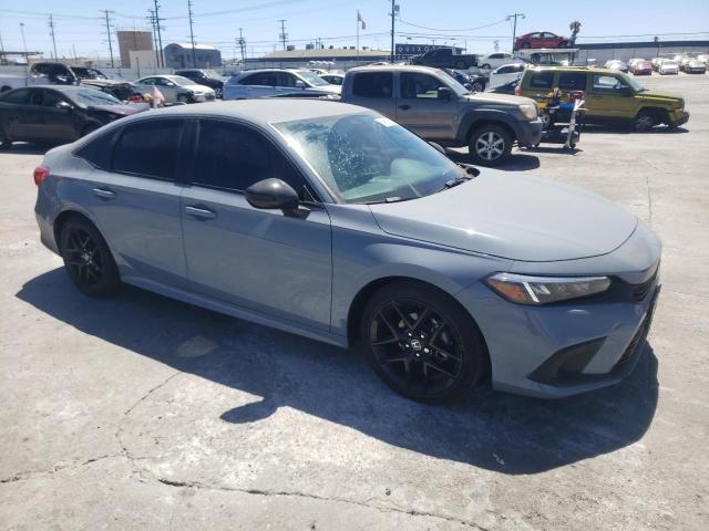 2HGFE2F56PH527185 - 2023 HONDA CIVIC SPORT GRAY photo 4