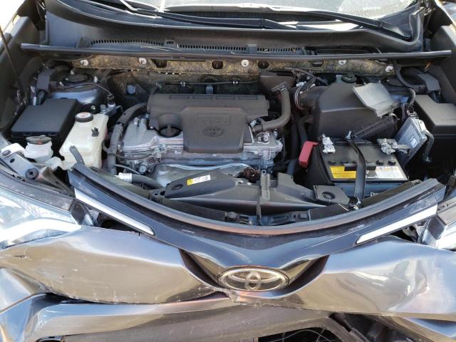 JTMWFREV6JD133616 - 2018 TOYOTA RAV4 ADVENTURE GRAY photo 11