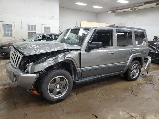 1J8HH48NX8C126176 - 2008 JEEP COMMANDER SPORT Մոխրագույն լուսանկար 1