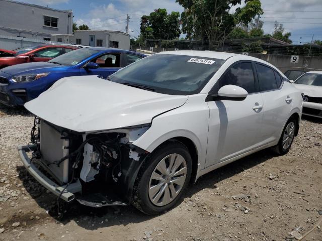 3N1AB8BV6PY299339 - 2023 NISSAN SENTRA S WHITE photo 1