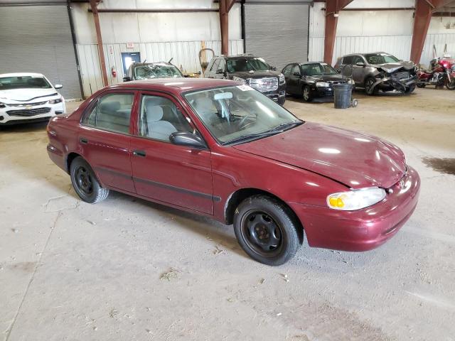 1Y1SK5284XZ431221 - 1999 CHEVROLET GEO PRIZM BASE RED photo 4