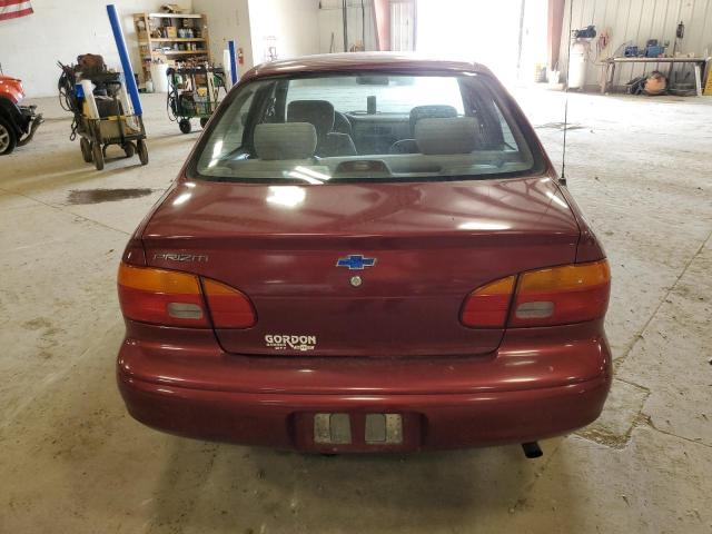 1Y1SK5284XZ431221 - 1999 CHEVROLET GEO PRIZM BASE RED photo 6