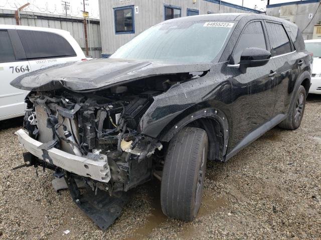 5N1DR3AAXNC215032 - 2022 NISSAN PATHFINDER S BLACK photo 1