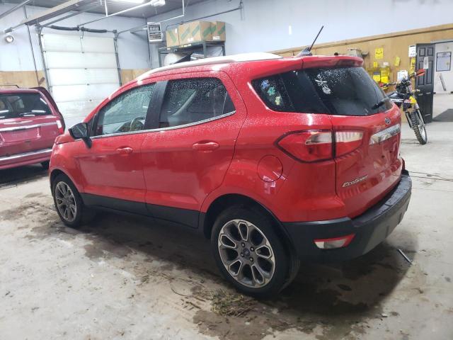 MAJ3S2KEXKC251112 - 2019 FORD ECOSPORT TITANIUM RED photo 2