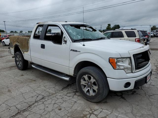 1FTFX1EF5CFC52692 - 2012 FORD F150 SUPER CAB WHITE photo 4