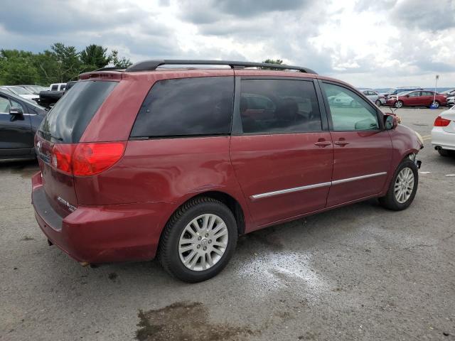 5TDBK22CX7S000956 - 2007 TOYOTA SIENNA XLE RED photo 3