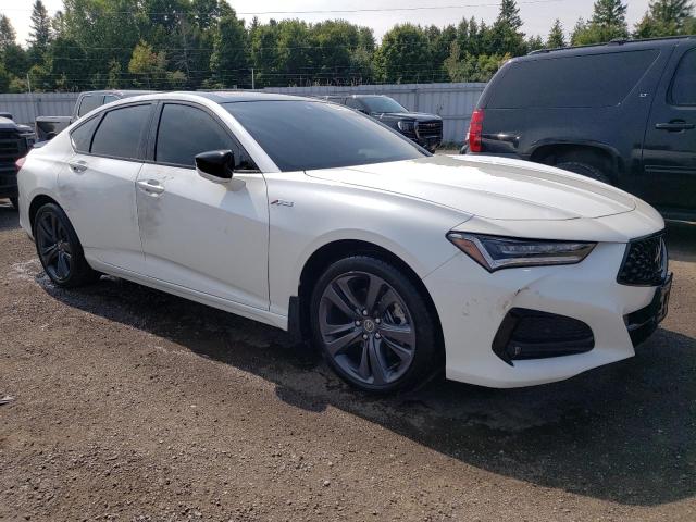 19UUB6F51NA800830 - 2022 ACURA TLX TECH A WHITE photo 4