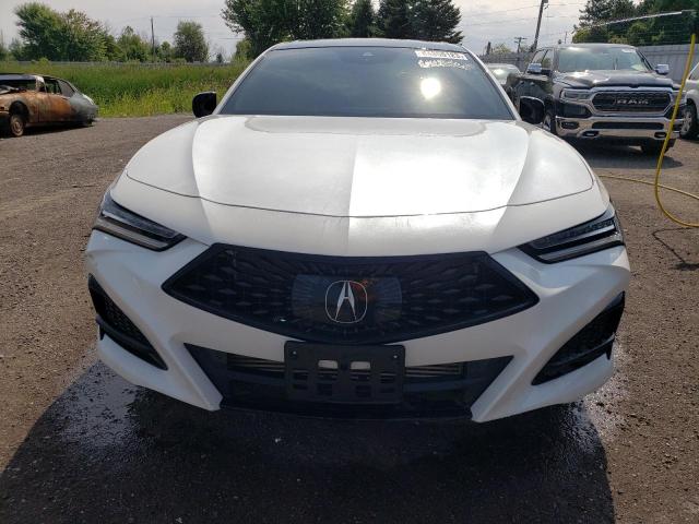 19UUB6F51NA800830 - 2022 ACURA TLX TECH A WHITE photo 5