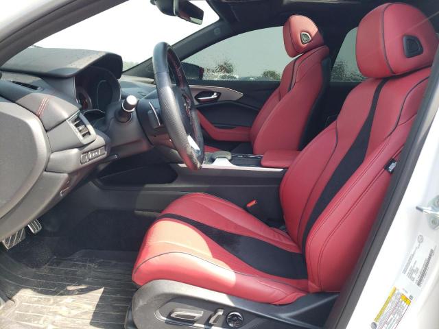 19UUB6F51NA800830 - 2022 ACURA TLX TECH A WHITE photo 7